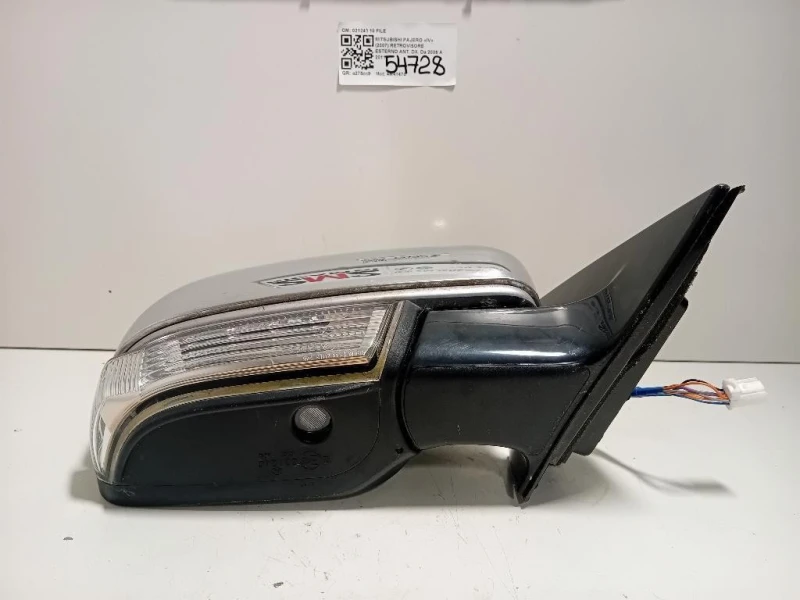 Retrovisore Esterno ANT DX 021240 10 FILE Mitsubishi Pajero IV 2007