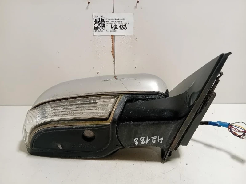 Retrovisore Esterno ANT DX 10 FILI Mitsubishi Pajero IV 2007