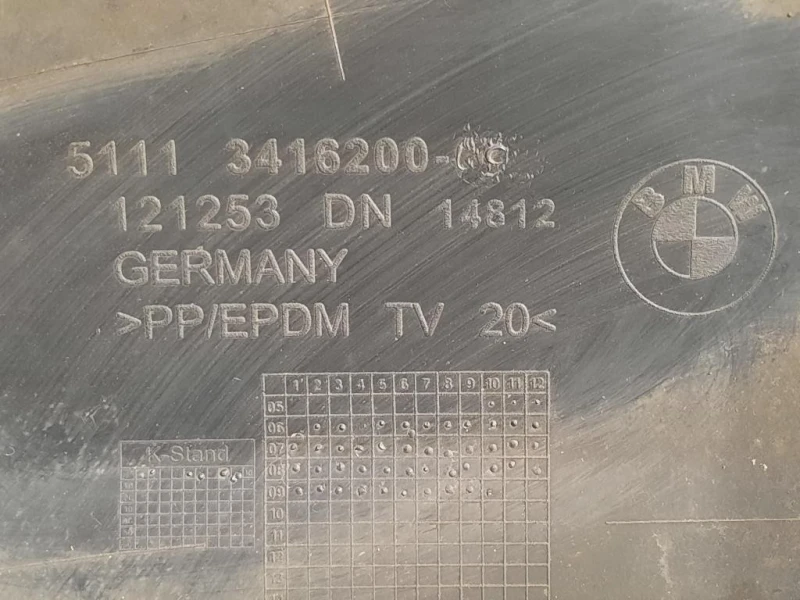 Paraurti ANT 5111 3416200 Bmw X3 E83 2004