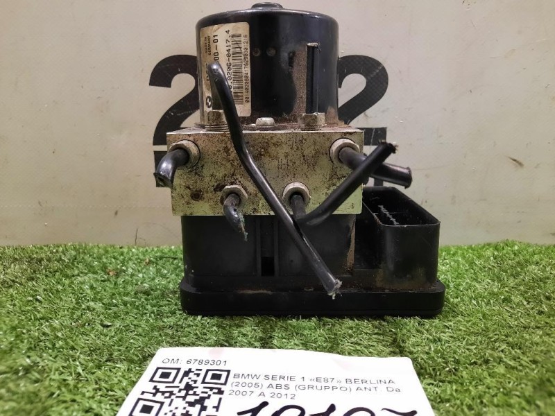 ABS Gruppo ANT 6789301 Bmw Serie 1 E87 Berlina 2005