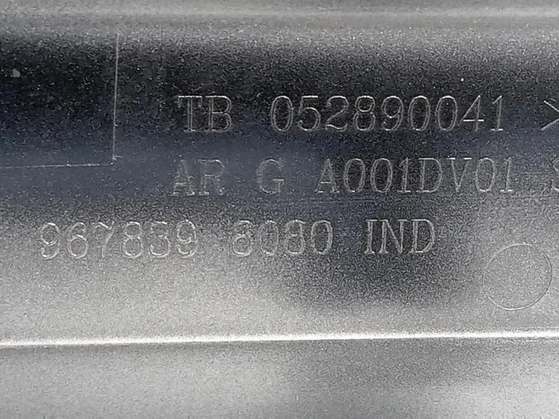 KIT Barra Portapacchi Tetto 1610100180 KIT RRIVESTIMENTO BARRE PORTAPACCHI Peugeot 2008 I 2016