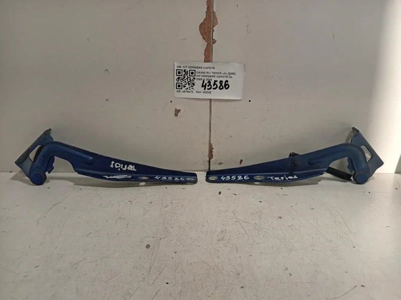 KIT Cerniere Capote KIT CERNIERE CAPOTE Daihatsu Terios II 2006