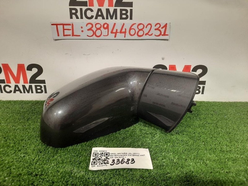 Retrovisore Esterno ANT DX 5 PIN SPECCHIETTO RETROVISORE Opel Antara A 2011