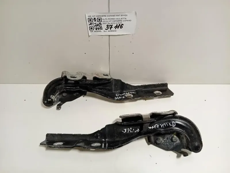 KIT Cerniere Cofano ANT KIT CERNIERE COFANO ANTSX+DX Alfa Romeo Giulietta 2013