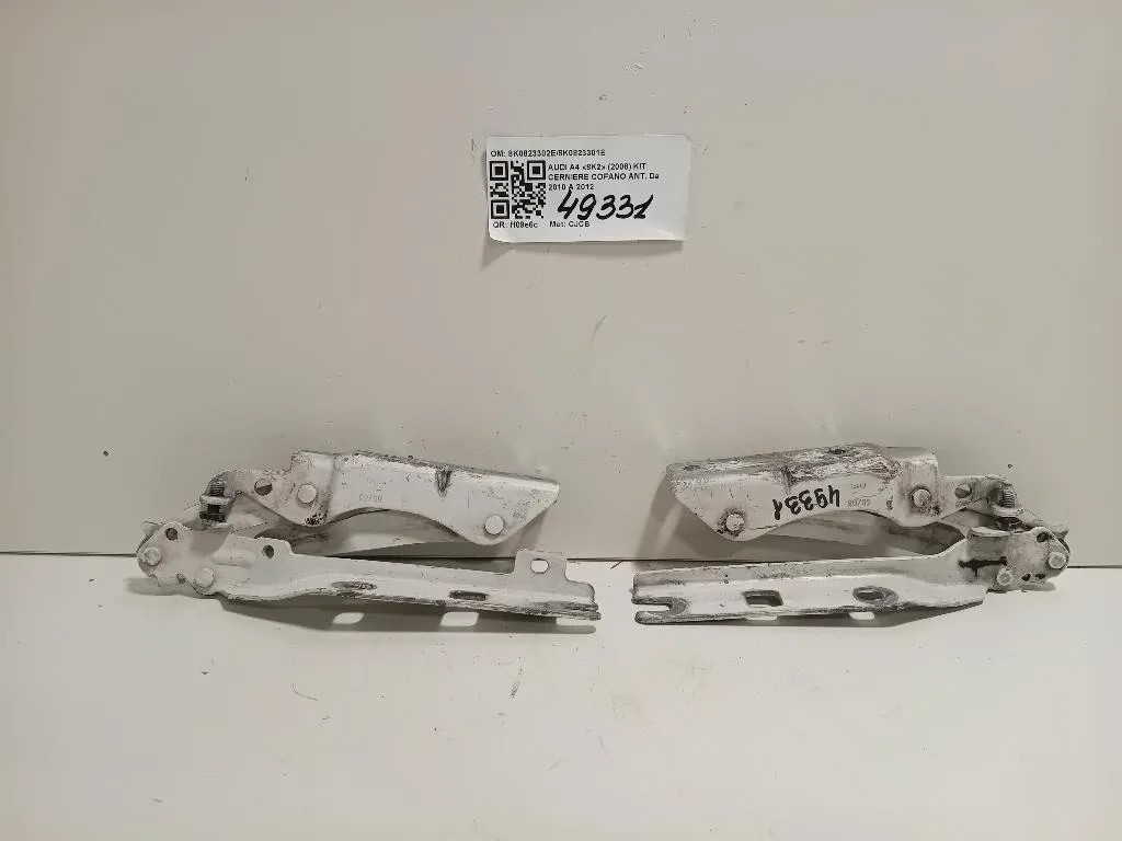 KIT Cerniere Cofano ANT 8K0823302E8K0823301E Audi A4 8K2 2008