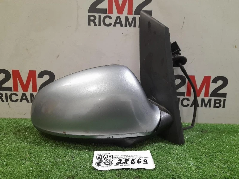 Retrovisore Esterno ANT DX 021094 4 FILE Opel Astra J 2010