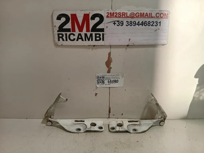 KIT Cerniere Cofano ANT KIT CERNIERE COFANO ANT DX+SX Nissan Navara 2000