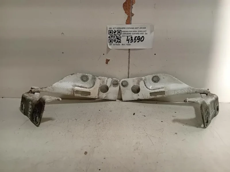 KIT Cerniere Cofano ANT KIT CERNIERE COFANO ANT DX+SX Nissan Navara 2000