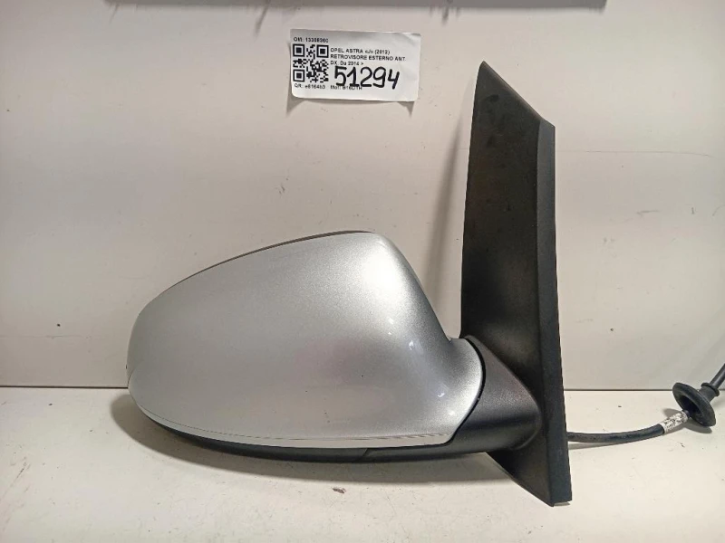 Retrovisore Esterno ANT DX 13308360 7 FILE Opel Astra J 2012