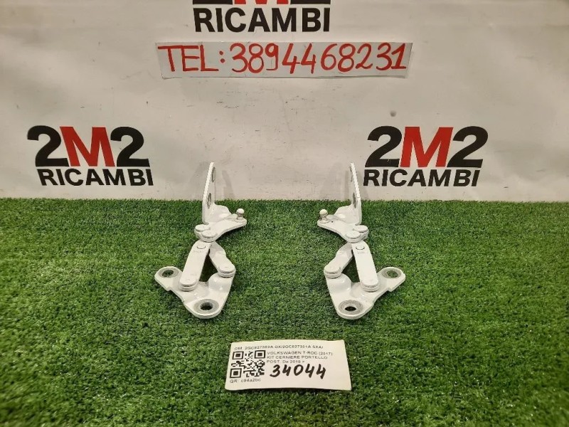 KIT Cerniere Portello POST 2GC827302A DX2GC827301A SXA Volkswagen T-roc 2017