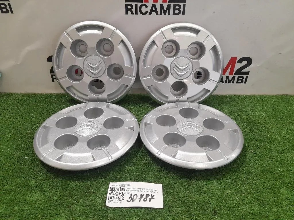 KIT Copricerchio Ruota 123456789012 Citroen Jumper III 2014