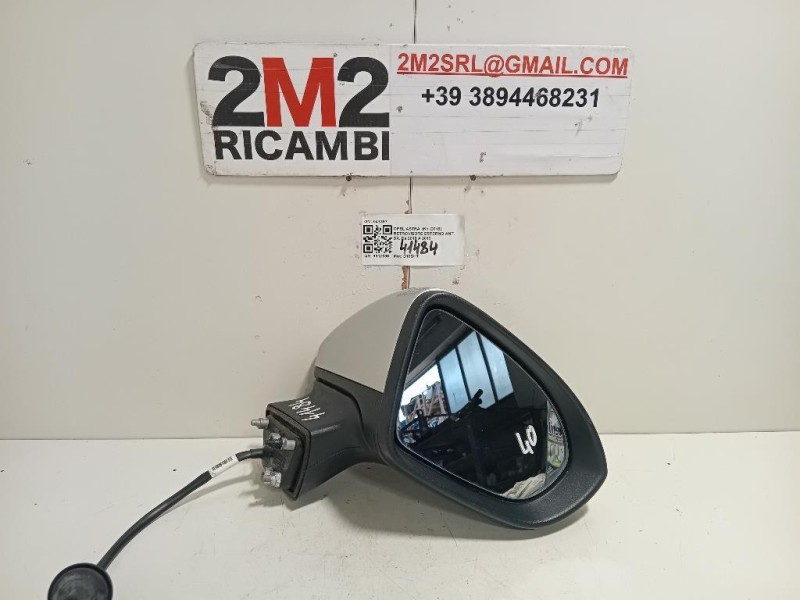 Retrovisore Esterno ANT DX 39176307 5 FILI Opel Astra K 2016