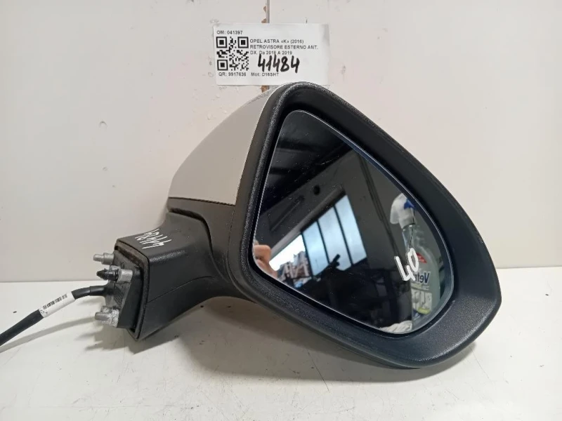 Retrovisore Esterno ANT DX 39176307 5 FILI Opel Astra K 2016