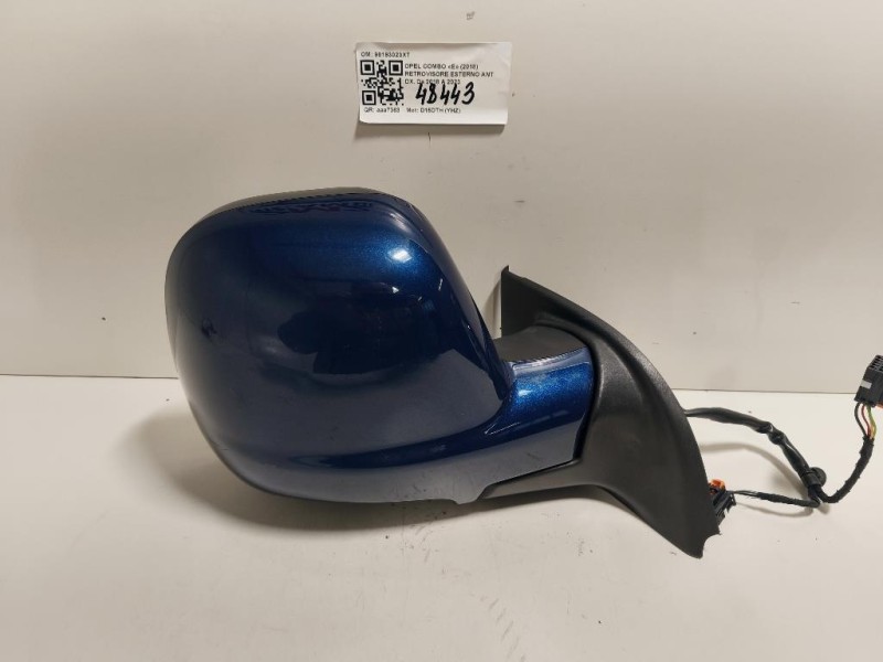 Retrovisore Esterno ANT DX 98193023XT Opel Combo E 2018