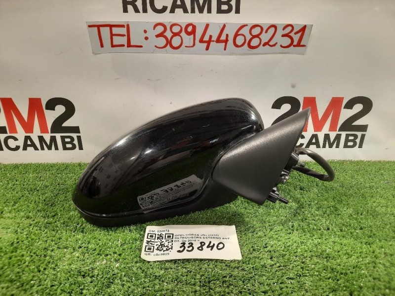 Retrovisore Esterno ANT DX 5 FILI SPECCHIO SPECCHIETTO Opel Corsa D 2010