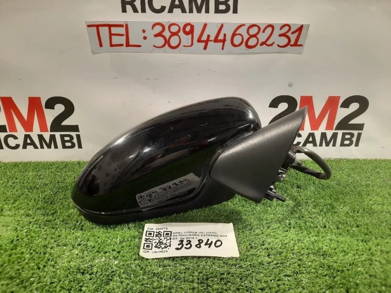 Retrovisore Esterno ANT DX 5 FILI SPECCHIO SPECCHIETTO Opel Corsa D 2010
