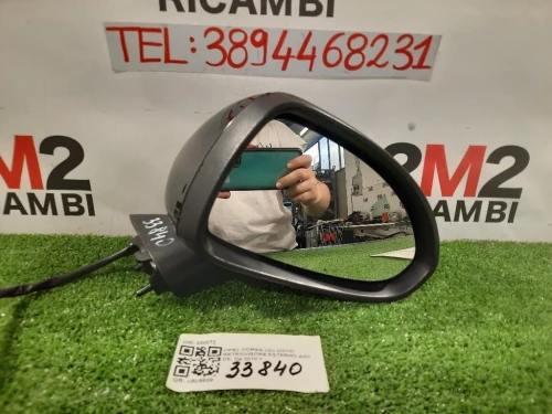 Retrovisore Esterno ANT DX 5 FILI SPECCHIO SPECCHIETTO Opel Corsa D 2010
