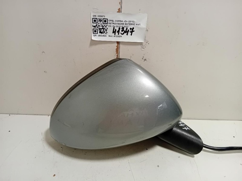 Retrovisore Esterno ANT DX 020873 5 FILE Opel Corsa D 2010