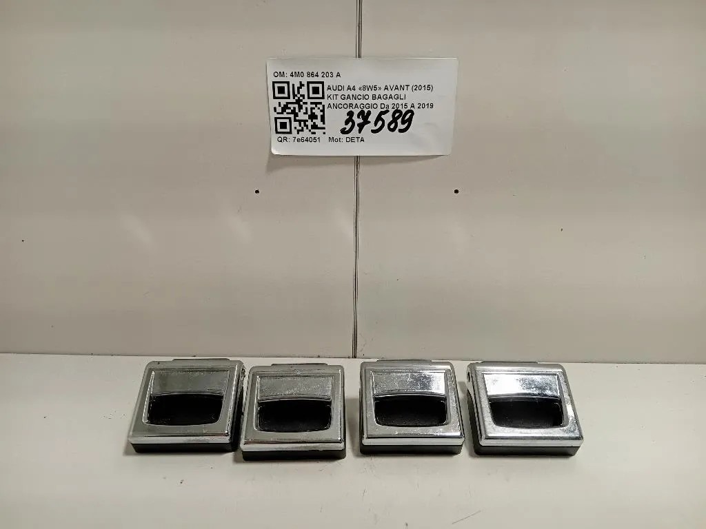 KIT Gancio Bagagli Ancoraggio 4M0 864 203 A Audi A4 8W5 Avant 2015