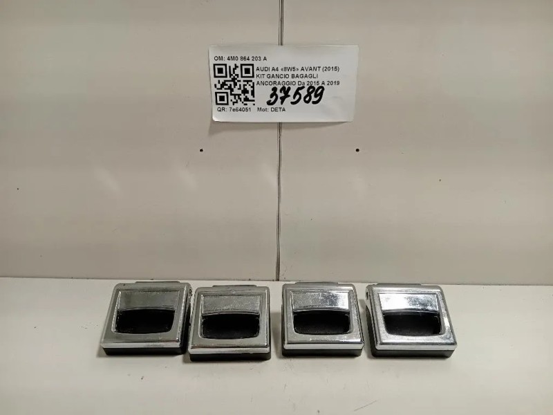 KIT Gancio Bagagli Ancoraggio 4M0 864 203 A Audi A4 8W5 Avant 2015