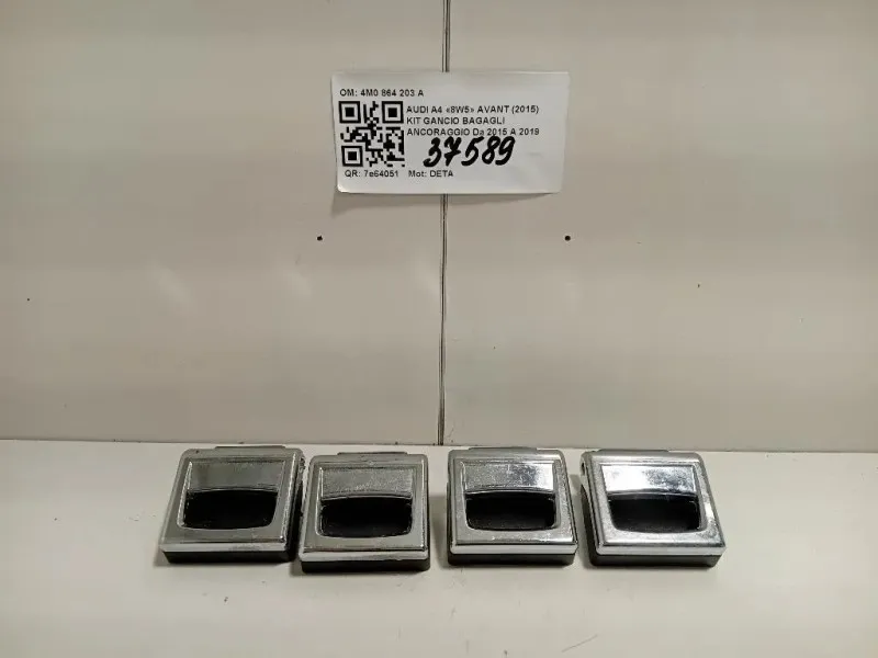 KIT Gancio Bagagli Ancoraggio 4M0 864 203 A Audi A4 8W5 Avant 2015