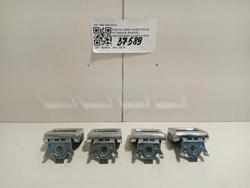 KIT Gancio Bagagli Ancoraggio 4M0 864 203 A Audi A4 8W5 Avant 2015