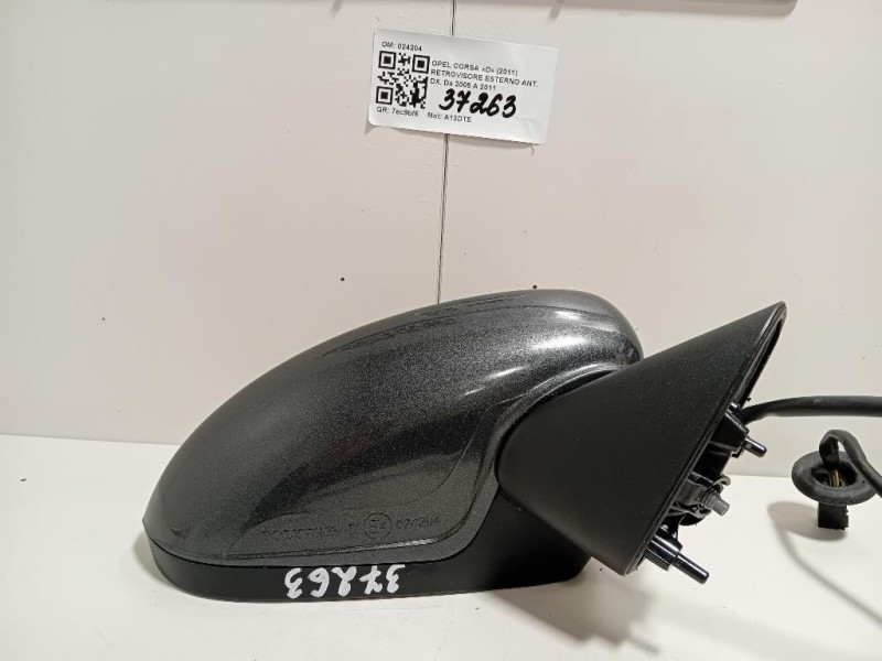 Retrovisore Esterno ANT DX 13187618 3 FILE Opel Corsa D 2011