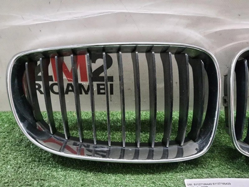 KIT Griglia DI Ventilazione Paraurti ANT 51137166440 51137166439 Bmw Serie 1 E87 Berlina 2005