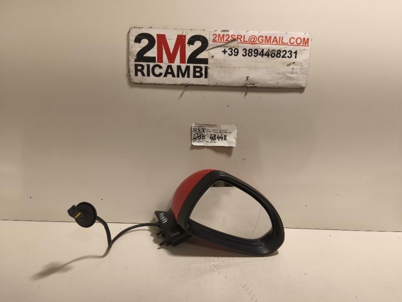 Retrovisore Esterno ANT DX SPECCHIO SPECCHIETTO VETRO Opel Corsa E 2014
