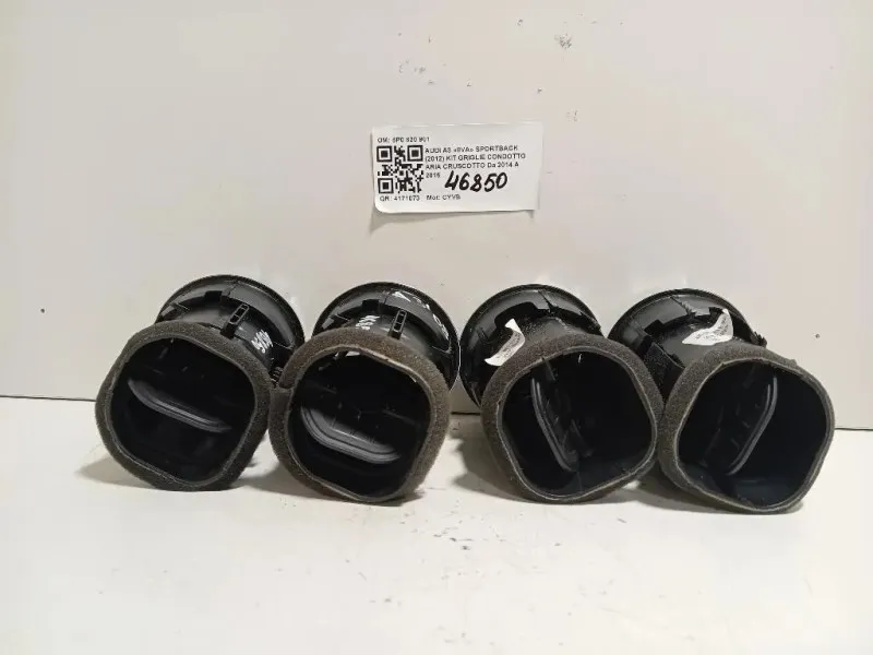 KIT Griglie Condotto ARIA Cruscotto 8P0 820 901 Audi A3 8VA Sportback 2012