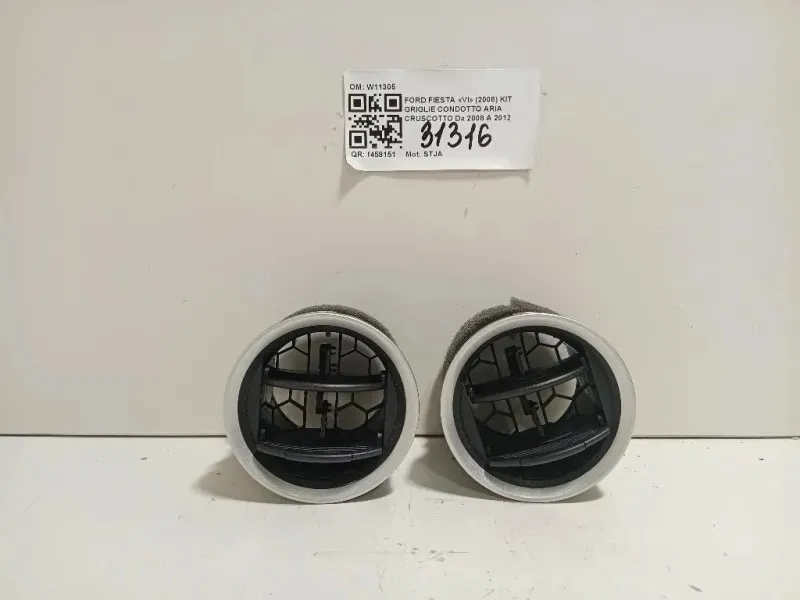 KIT Griglie Condotto ARIA Cruscotto W11305 Ford Fiesta VI 2008