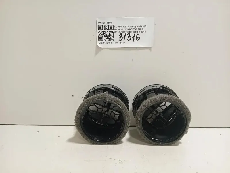 KIT Griglie Condotto ARIA Cruscotto W11305 Ford Fiesta VI 2008