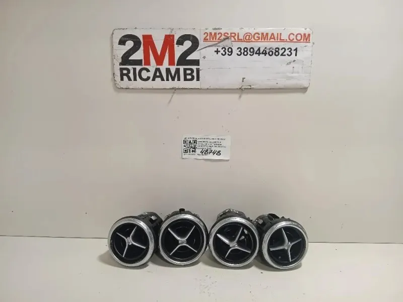 KIT Griglie Condotto ARIA Cruscotto A1568300054 PRESE DARIA Mercedes Classe GLA X156 2014