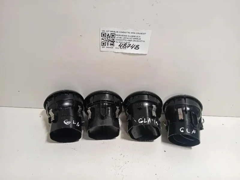 KIT Griglie Condotto ARIA Cruscotto A1568300054 PRESE DARIA Mercedes Classe GLA X156 2014