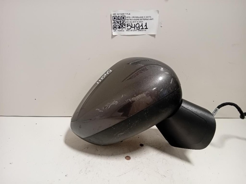 Retrovisore Esterno ANT DX 0411405 7 FILE Opel Crossland X 2017