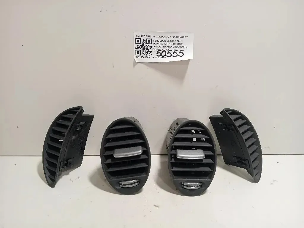 KIT Griglie Condotto ARIA Cruscotto KIT GRIGLIE CONDOTTO ARIA CRUSCOTTO Mercedes Classe SLK R171 2004