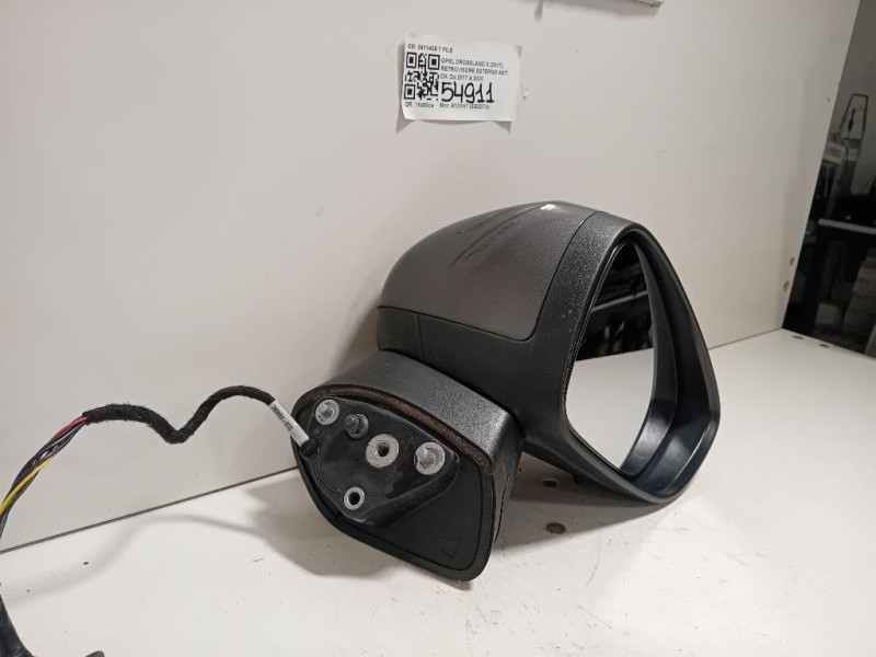 Retrovisore Esterno ANT DX 0411405 7 FILE Opel Crossland X 2017