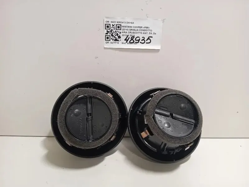 KIT Griglie Condotto ARIA Cruscotto 6422 9262413 DX+SX Mini MINI Cooper F56 2014