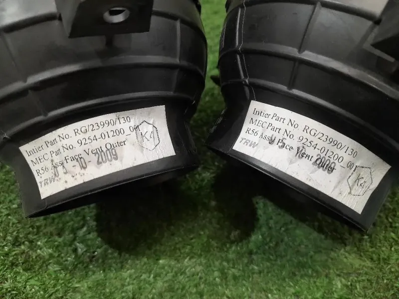 KIT Griglie Condotto ARIA Cruscotto Mini MINI ONE R56 2007