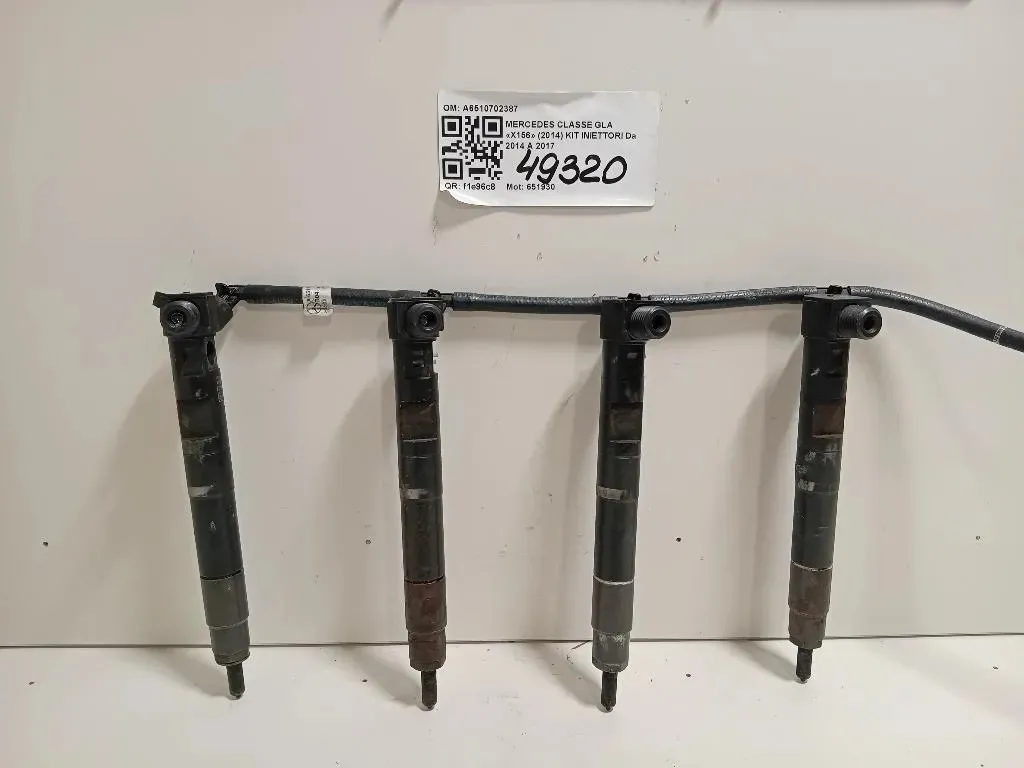 KIT Iniettori A6510702387 Mercedes Classe GLA X156 2014