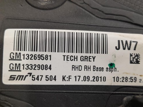 Retrovisore Esterno ANT DX 13269581 5 FILE Opel Insignia A 2009