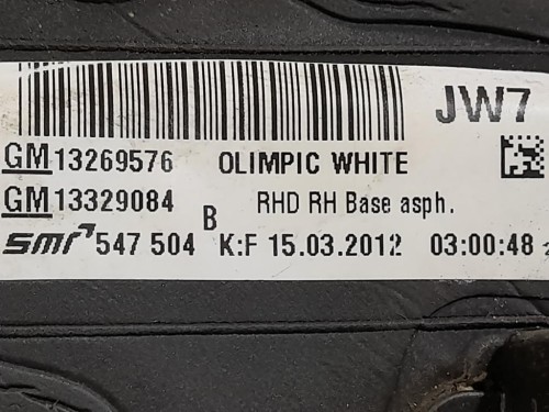 Retrovisore Esterno ANT DX 13269576 Opel Insignia A 2009