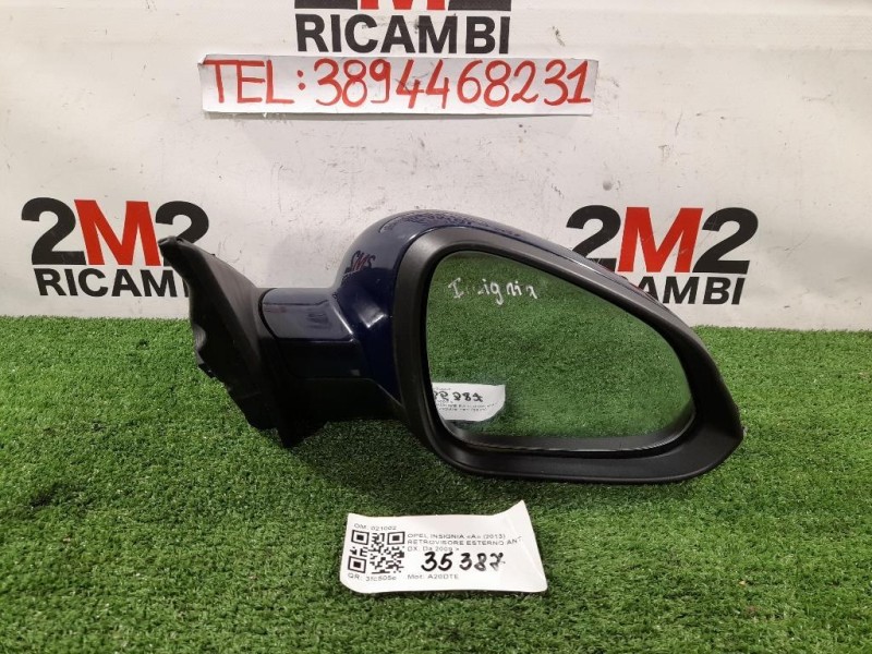 Retrovisore Esterno ANT DX 5 PIN 13294139 22968205 Opel Insignia B Sports Tourer 2017