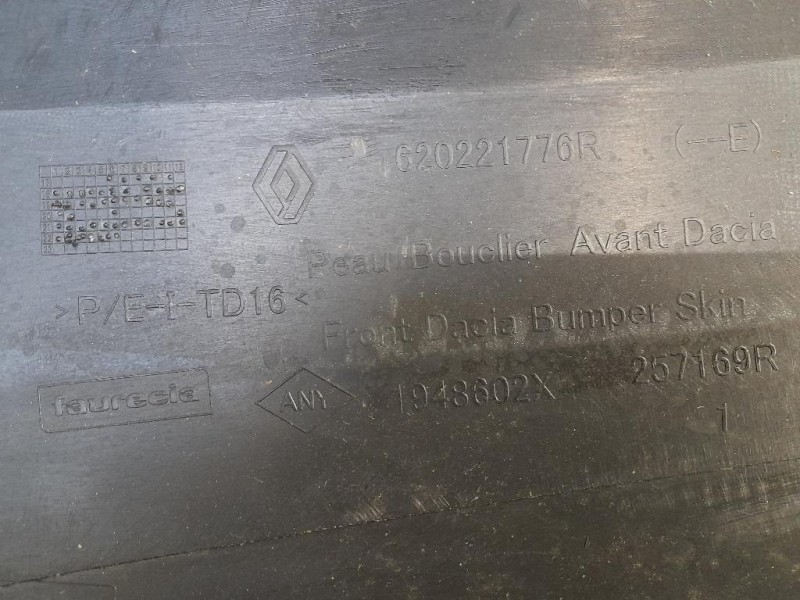 Paraurti ANT 620221776R Dacia Duster II 2018