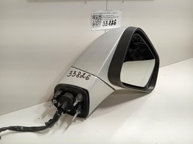 Retrovisore Esterno ANT DX 6 FILI SPECCHIO VETRO Opel Mokka 2013