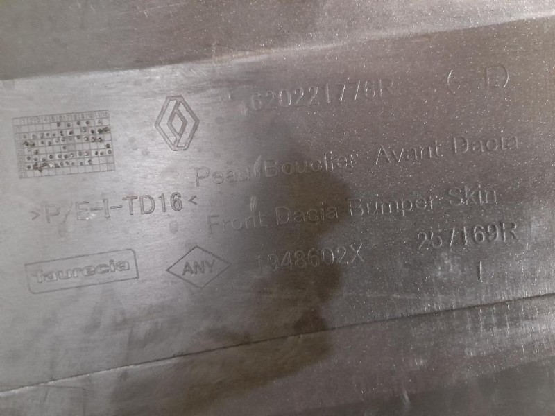 Paraurti ANT 620228952R Dacia Duster II 2018