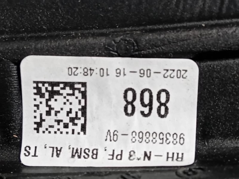 Retrovisore Esterno ANT DX 98358868 14 FILI Opel Mokka B 2020