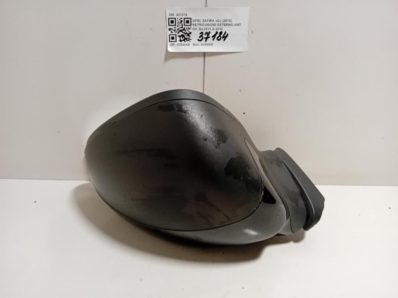 Retrovisore Esterno ANT DX 5 FILI 13354622 Opel Zafira C 2012