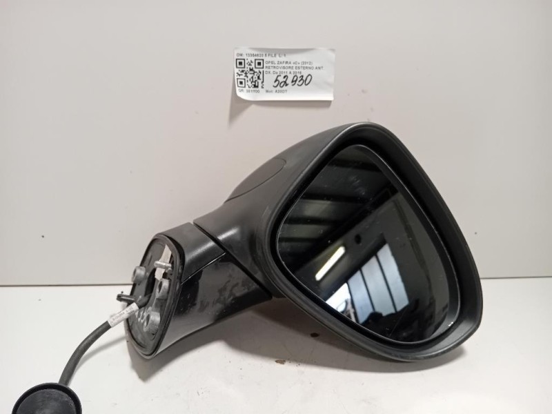 Retrovisore Esterno ANT DX 13354620 5 FILE Opel Zafira C 2012