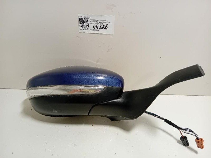 Retrovisore Esterno ANT DX 232673078 Peugeot 208 I 2012